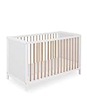 Kindsgard Kinderbett godnat 70 x 140 cm Bicolor - Kiefernholz - Mit Lattenrost - Rausfallschutz Kinderbett - 3-fache Höhenverstellbarkeit