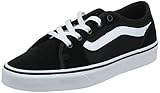 Vans Filmore Decon Damen Sneaker, Suede Canvas Black White, 38 EU