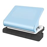 Locher für Bücher, Papierstanzer mit kreisförmigen Löchern, Stanzer für Bücher, Scrapbooking | Spiralbindungslocher für Bücher aus Metall, Buchlocher