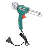 Kisangel Schnell Erhitzendes Eu stecker Handliche Lötpistole mit Präziser Lötzinn dosierung Vielseitiges Elektronik lötset für Experten und DIY in Modischem Dunkelgrün