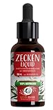 Nature Animal® ZECKENSCHUTZ Liquid für Hunde + Katzen mit Sofortwirkung – ZECKEN Abwehr für Ihr Haustier – natürliche Behandlung hochwirksam