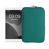 kwmobile Tablet Hülle kompatibel mit 8'-8,4' Tablet - Universal Neopren Tasche Cover Case - Schutzhülle Sleeve in Petrol