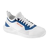 Kempa Unisex Kinder Kourtfly Jr Sport-Schuhe, Weiß Blau, 36 EU