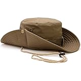 Favuit Sonnenhut, Boonie Hut Herren Damen Buschhut Breite Krempe Outdoor Hat UV Schutz Sonnenschutz Faltbar Wanderhut Fischerhut Gartenhut Anglerhut Buschhüte