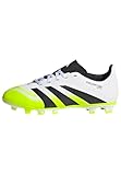 adidas Unisex Kinder Predator Club Firm Multi Ground Football Boots Kids Fußballschuhe, Cloud White/Core Black/Lucid Lemon