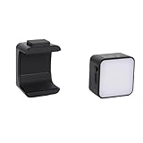 Sxhlseller 3 Füllungs -LED -Typ C Wiederaufladbare Glanzpegel Einstellbare Licht Tragbare Auxiliary Auxiliary Schauspielkamera, Ideal für Videoaufnahmen und Live Getriebe