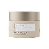 BIODROGA Bioscience Institute - Essentials Hals- und Dekolleté Pflege 50ml – Hautstraffende Pflegecreme mit Schwarzwald Complex, Peptiden und Glow Effekt - Parabenfrei, Silikonfrei, Mikroplastikfrei