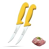 SMI- 2 Stück 5 Zoll Ausbeinmesser Solingen Metzgermesser Profi Fleischmesser Premium-Qualität Deutscher Stahl 1.4116 Solingen/GERMANY, Made in Solingen Germany