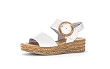 Gabor Damen Plateausandalen | Frauen Sandalen | Best Fitting | offene Schuhe | Strandschuhe | Plateausandaletten | Latte | 38.5 EU - 5.5 UK