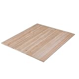 PP-Vic Hochleistungs-Holz-Bettlattenersatz Aus Einem Stück, Federbettrahmen-Stützbasis, Austauschbare Matratzenauflage, Durchhängende Matratzenauflage Verbessert Schlaf Und Rücken,143 * 198cm