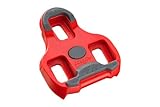 LOOK Cycle - KEO Grip Fahrrad-Cleats mit Memory-Positionier-Funktion - Kompatibel mit Allen auf dem Markt erhältlichen Pedalen - Anti-Rutsch TPU Oberfläche - 9° Winkelfreiheit - Farbe - Rot