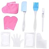 Alipis Feuchtigkeitsspendende Paraffinwachs handschuhe und Fußabdeckungen zur Hautpflege mit Peeling effekt für Spa behandlung Verbesserte Durchblutung Wärmespeicherung Zufällige Farbe