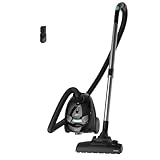 Cecotec Staubsauger mit 2-Liter-Beutel Conga Powerbag 2000. 800 W, Hocheffiziente Filtration, Metall-Teleskoprohr, Inklusive Zubehör für Möbel und Ecken, Schwarz