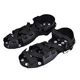 -Traktionsstollen – 32 Spikes, rutschfeste Traktionsstollen, Schneegriffe für Stiefel, Schuhe, Schnee und
