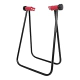 PRETYZOOM Klappbarer Fahrradständer für Wartung und Reparatur Verstellbarer Montageständer aus Eisen mit Stabiler Basis Kompatibel für Mountainbikes und Mehr Faltbar und Tragbar