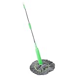 Bodenwitz, 2 in 1 43 Griffmop mit langem Griff, Selbstwing für Bodenreinigung, absorbierende Mikrofaser für Wohnzimmer der Badewanne, nur Mopmop