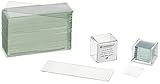 Bresser Mikroskop Objektträger 76x26 50 Stück und Deckgläser 18x18mm 100 Stück