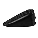 Sewroro Verstellbarer Türstopper bodentürstopper Türkeilstopper austauschbarer Türkeil Sicherheits-Türstopper Türstopper für die Innentür stapelbare Türkeile Türgewicht Zinklegierung Black
