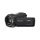 Panasonic HC-V777EG-K Full HD Camcorder ( Full HD Video, 20x opt. Zoom, opt. Bildstabilisator, WiFi, Wireless Twin Camera) schwarz