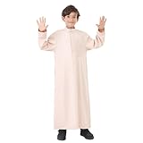 Muslimische Jungen Robe Kinder Abaya gebetskleidung für kinder Kaftan Islamische Gebetskleidung Arabischer Ramadan Langarm Thobe islamische kleidung Roben