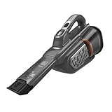 BLACK+DECKER Handstaubsauger Akku Dustbuster Handsauger 36 Wh / 18 V (mit Cyclonic Action & Zwei Saugstufen, integrierte ausziehbare Fugendüse, inkl. Ladekabel) BHHV520JF-QW