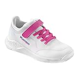 Kempa Kourtfly Kids Handball-Schuhe, weiß/Cyan/Purple, 30 EU