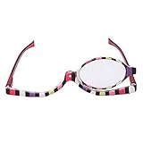 Bluelover Brille - Korrekturbrille für Frauen, Schminkbrillen - Vollrand, Erwachsener - Glas, 3.5 Dioptrien