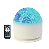 Projektor Northern Lights, Northern Projector,Deckennachtlampe - Nachtlichter führte Projektor mit Fernbedienung für Schlafzimmer, für Kinder und Erwachsene