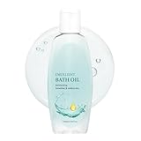 Tief feuchtigkeitsspendendes Vitamin C und Jojoba-Körperöl, hautpflegende Bade-Weichmacher, leichte, feuchtigkeitsspendende Formel für Trockenheitslinderung und seidigen Glanz, 100 ml