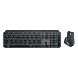 Logitech MX Keys Combo for Mac, kabellose Tastatur/Maus, beleuchtete Tastatur, Bluetooth USB C für MacBook Pro/MacBook Air/iMac/iPad, QWERTZ DE - Grau [Bulkversion - Ohne Verpackung]