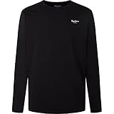 Pepe Jeans Herren Original Basic 2 Long N T-shirt, Schwarz (Black), L
