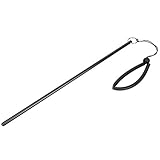 KIMISS Tauchstab Zum Tauchen, Zeiger aus Aluminiumlegierung, Taucherstab aus Aluminiumlegierung, Tickle Pointer Stick mit Messband (schwarz) (Schwarz)