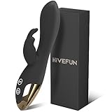 HIVEFUN Vibration für Frauen Sex Spielzeug für die Frau Vibrator, Sex Spielzeug für die Paare Vibratorensets für Frauen Klitoris Dildo mit 10 Modi, Diloschwanz für Frauen G Punkt Sex Toys für Damen