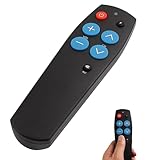 YANGUN Universelle TV-Fernbedienung mit großer Taste für ältere Menschen, Senioren Fernbedienung, Senioren Fernbedienungs Funktioniert für TV und Kabel IR Geräte