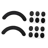 TOYZFRIENDY 14 Stück Teiliges Drumset Dämpfer aus Langlebigem Silikon Selbstklebende Trommel Stummschaltkissen Verstellbare Pads für Leises Schlagzeug Training und Klangregelung Schwarz mit