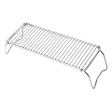 GALPADA Outdoor Grillregal Tragbares Klappbares Bbq Rack für Camping und Picknick Langlebig und für Grillzeit im Freien