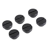 GARIOUANS 6 Stück Teiliges Wasserstopfen aus Messing für PC Wasserkühlung Langlebige Dichtung Praktischer Stopfen für Kühlsystem Einfache Handhabung Schwarz