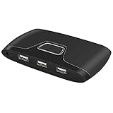 DINESA -Kompatibler Kvm-Switch 2 im 1 Out 2-Ports -Kompatibler Umschalter Selector USB-Tastatur Maus- und Druckerfreigabe
