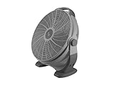 BEPER P206VEN560 Bodenventilator, 100W Leistung, Bodenventilator mit 5 großen Flügeln, 3 wählbare Geschwindigkeiten, Grau