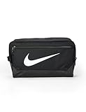 NIKE Brasilia Shoe Bag 9.5, Black/Black/White, Einheitsgröße, Fitness/workout