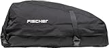 Fischer Dachbox faltbar, mit Aufbewahrungstasche, 270 l Fassungsvermögen, für Lasten bis max. 50 kg, aus wasserabweisendem Polyamid, mit Reißverschluss, L 100 x H 40 x B 80 cm