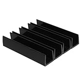 LIFKOME 4 Stück Verstärkungsset für Treppenschutzgitter aus Robustem Material U förmige Beschläge in Schwarz Kindersichere Haustier und Babybarriere ohne Bohren Zubehör für Innenbereich