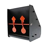 OpTacs - Kleinkaliber Kugelfangkasten Zielscheibe Pellet Catcher inkl. Pendelziel und 5 Zielscheiben I Robuster Kugelfang für Luftgewehr & Kaliber .177, .22