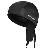 HASAGEI Sports Bandana Cap, Biker Bandana Cap, Kopftuch Herrem Damen, Sommermütze Fahrradmütze, Elastizität Atmungsaktiv Schweißableitender Quick Dry Kopfbedeckung