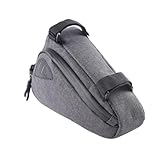 Alipis Reflektierende Fahrradtasche Dreieckstasche aus Robustem mit Großem Fassungsvermögen Einfache Montage Am Rahmen Vielseitig für Smartphone Werkzeug Zubehör für Nachtfahrten