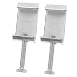 NUOBESTY 2 Stück C Klemme Schwere C Zwingen für Lüftung und Flansche Kompakt und Langlebig für Holzarbeiten und Bauprojekte