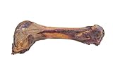Luftgetrocknete Schinkenknochen für Hunde - 4 Stück - Natürlicher Kausnack, Langanhaltende Beschäftigung, Reich an Protein & Mineralstoffen