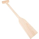 SEWACC Leichtes Holzruder, 19,5 Zoll Unisex-kanus, Handgefertigtes Kinder Holzpaddel für WasseraktivitäTen Und Bootfahren