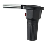 VILLCASE Elektrischer Grillventilator Tragbarer Bbq Fire Blower für Camping und Picknick Handlicher Batteriebetriebener Grillhelfer zur Effizienten Feuerentfachung im Außenbereich