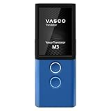 Vasco Translator M3 Sprachübersetzer | Übersetzungsgerät | Übersetzt lebenslang gratis | 70+ Sprachen | Spracheingabe und Sprachausgabe | Foto Übersetzer | Farbe: Blue Ocean